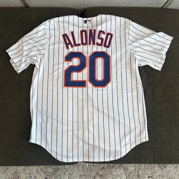 Nike Other - Nike Authentic New York Mets Pete Alonso #20 MLB Baseball Jersey Men's Sz L